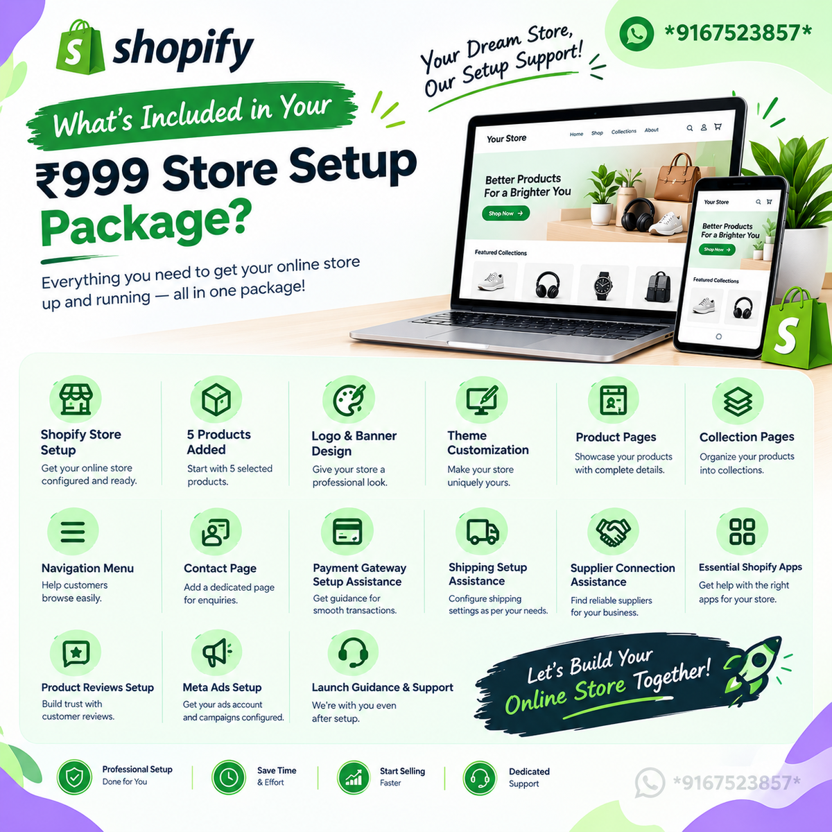 🎉 Launch Your Shopify Store for Just ₹999! 🚀